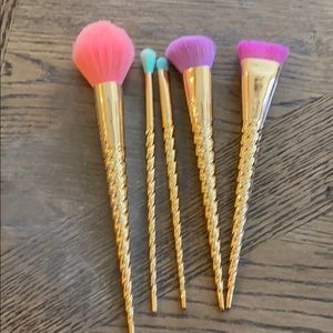 Tarte unicorn make up brushes